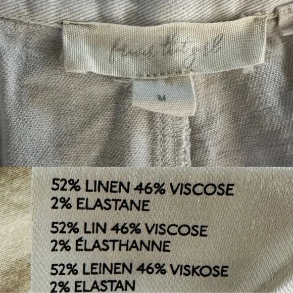 ANTHROPOLOGIE FOREVER THAT GIRL PALAZZO QUILTED PATCHWORK PANTS SIZE MEDIUM
